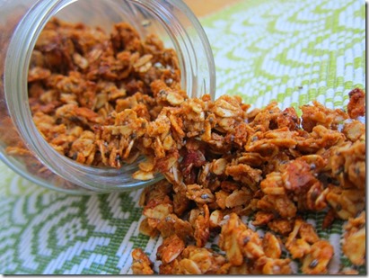 almond butter granola