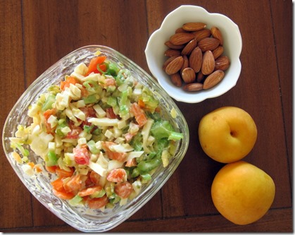 egg salad with apricots