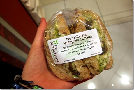 pesto chicken sandwich