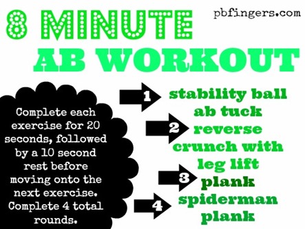 8 Minute Ab Workout