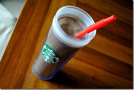Chocolate Almond Butter Protein Smoothie