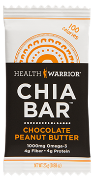 Chocolate Peanut Butter Chia Bar