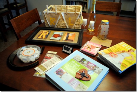 Engagement Gift Basket Contents
