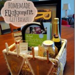 Homemade Engagement Gift Basket Homemade Engagement Gift Basket