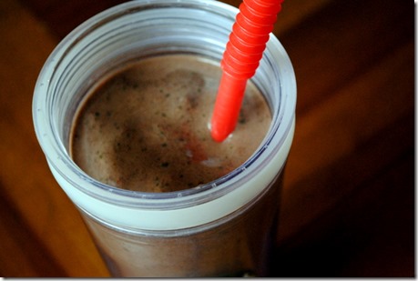 Protein Smoothie Chocolate   Almond Butter