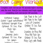Sweat It Out BOOT CAMP WORKOUT