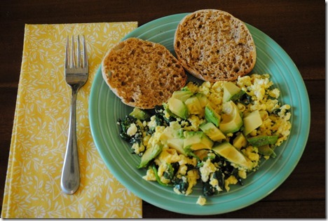 scrambled eggs