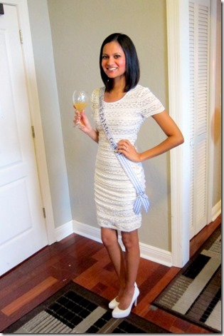 Bachelorette Chevron Sash