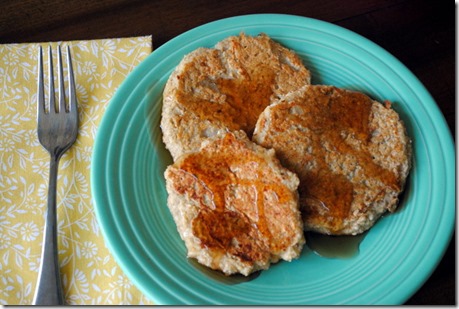 Banana Bread protein pancakes