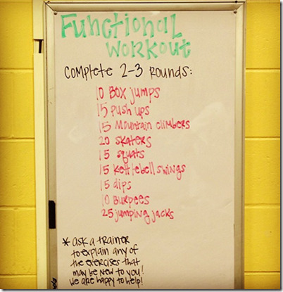Functional Training Workout