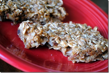 Healthy Honey Almond Granola Bars