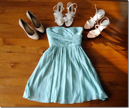 J.Crew Bridesmaid dress mint green
