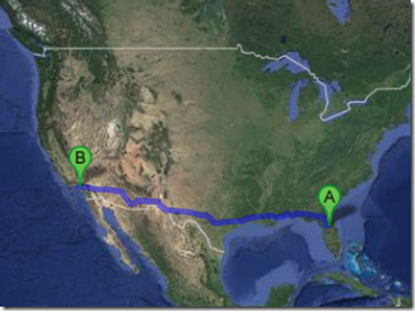 Ocala to LA