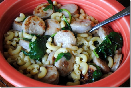 pasta chicken sausage