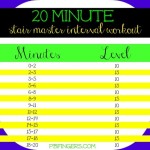 20 Minute Stair Master Interval Workout