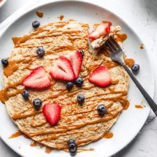 Egg White and Oatmeal Protein Pancake-image