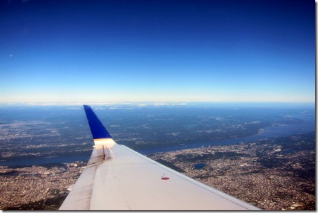 Flying over New Jersey