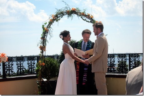 Wedding at the White Room in St. Augustine