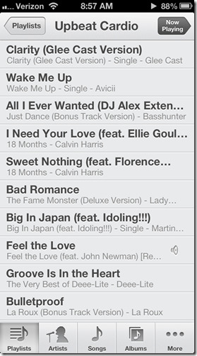 Workout Playlist