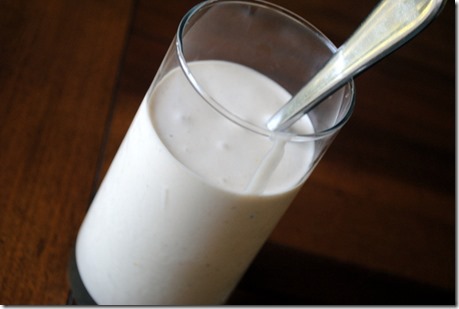 banana protein smoothie