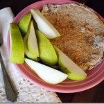 egg white oatmeal protein pancake