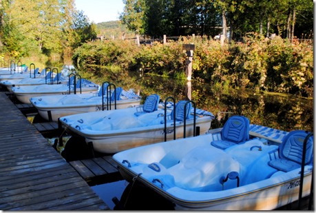 paddle boating Quebec
