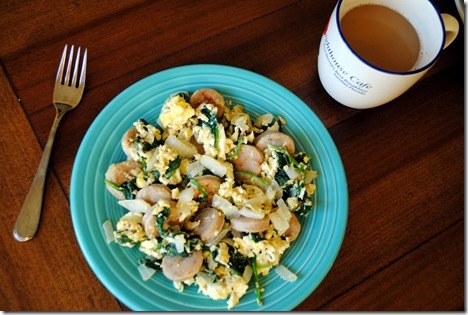 scrambled eggs