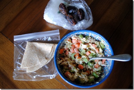 tuna salad lunch