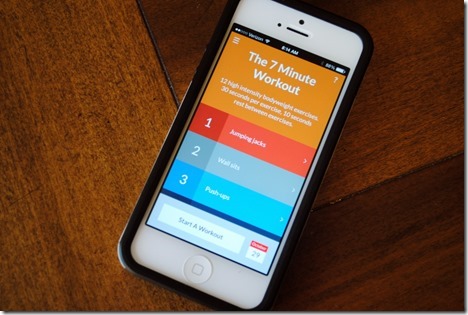 7 minute workout app