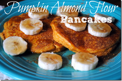 Pumpkin Almond Flour Pancakes