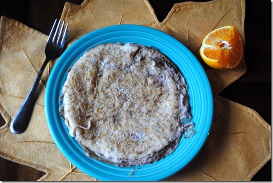 egg white oatmeal protein pancake