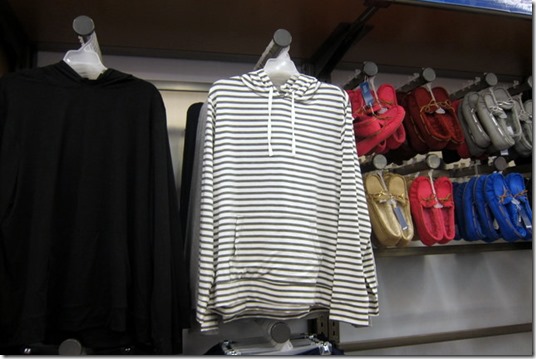 old navy striped sweatshirt