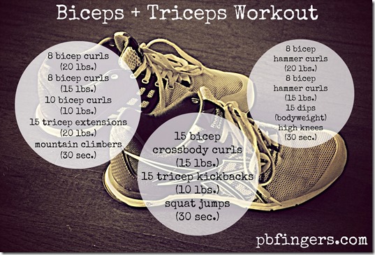 Bicep and Tricep Workout