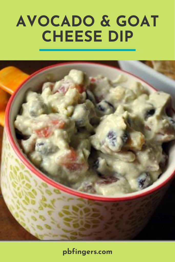 Avocado Goat Cheese Dip