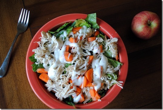 chicken salad with ranch