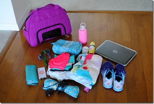 gym bag essentials