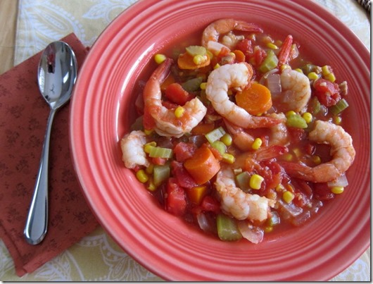 shrimp and vegetable soup
