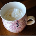 whipped cream coffee