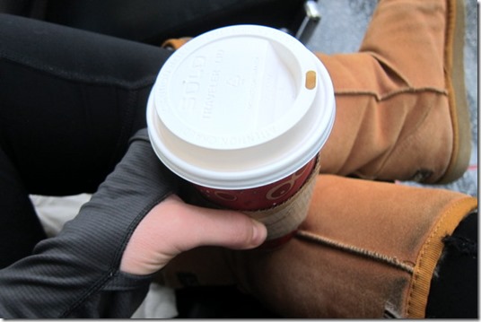 Airport Starbucks Cappuccino