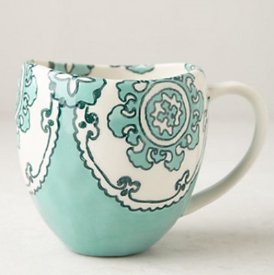 Anthropologie mug