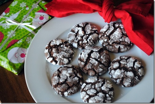Chocolate Crinkle Cookies