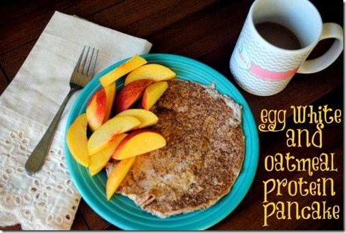 EggWhiteandOatmealProteinPancake