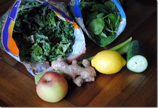 Green Smoothie Ingredients