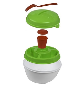 Salad to go container