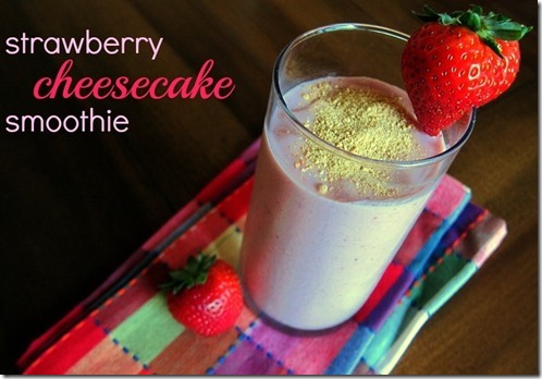 Strawberry Cheesecake Smoothie
