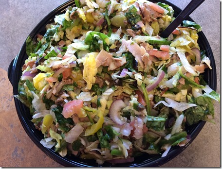 Subway Chopped Salad