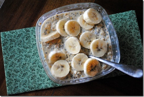 eggnog overnight oats