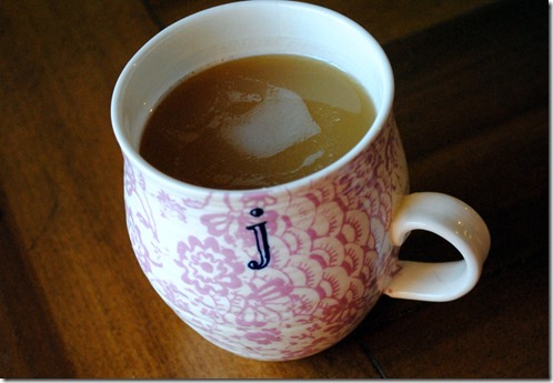 mug of apple cider