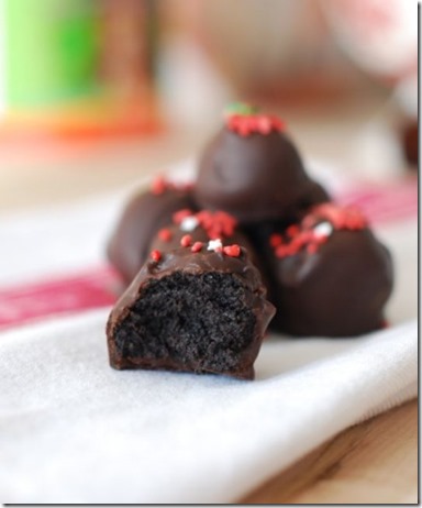 oreo peppermint balls