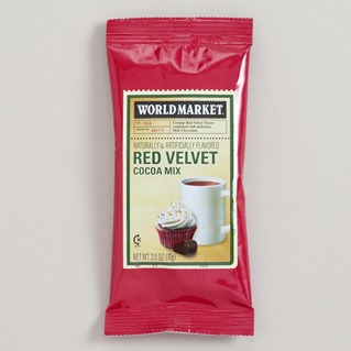 red velvet hot chocolate